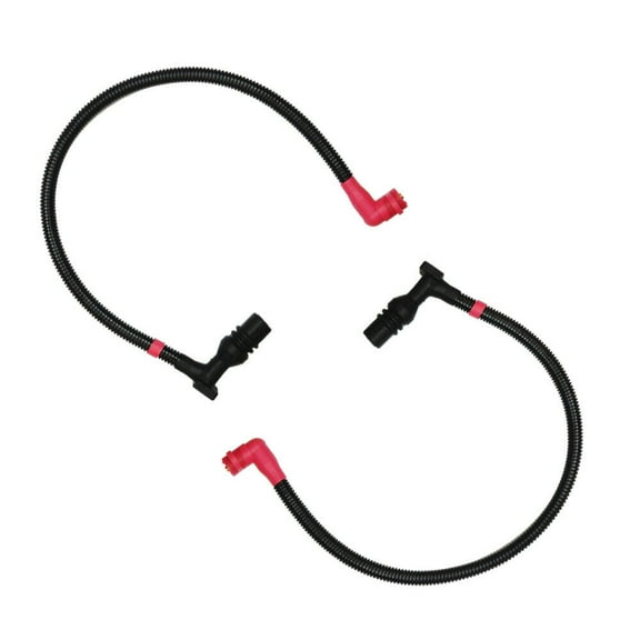 2Pc Ignition Coil Spark Plug Wire For 2011-17 Polaris Ranger 800 4012888 4012889