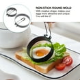 thumbnail image 2 of Miangastore 2 Pcs Moule Rond Antiadhésif Moule Anneau à Oeufs Moule à Crêpes Moule à Sandwich Moules à Frire pour Oeufs, 2 of 9