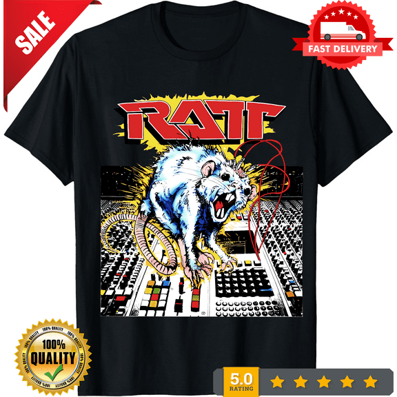 Vintage RATT 1984 ERA RATT‘N ROLL GRAPHIC T-SHIRT, LIMITED EDITION-TH65761