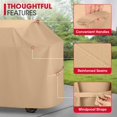 thumbnail image 4 of Unicook 70&acirc; Grill Cover, Light Brown, 4 of 7