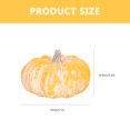 thumbnail image 3 of Miangastore Thanksgiving Ceramic Pumpkin Decor Fall Harvest Pumpkin Ornament Photo Prop, 3 of 8