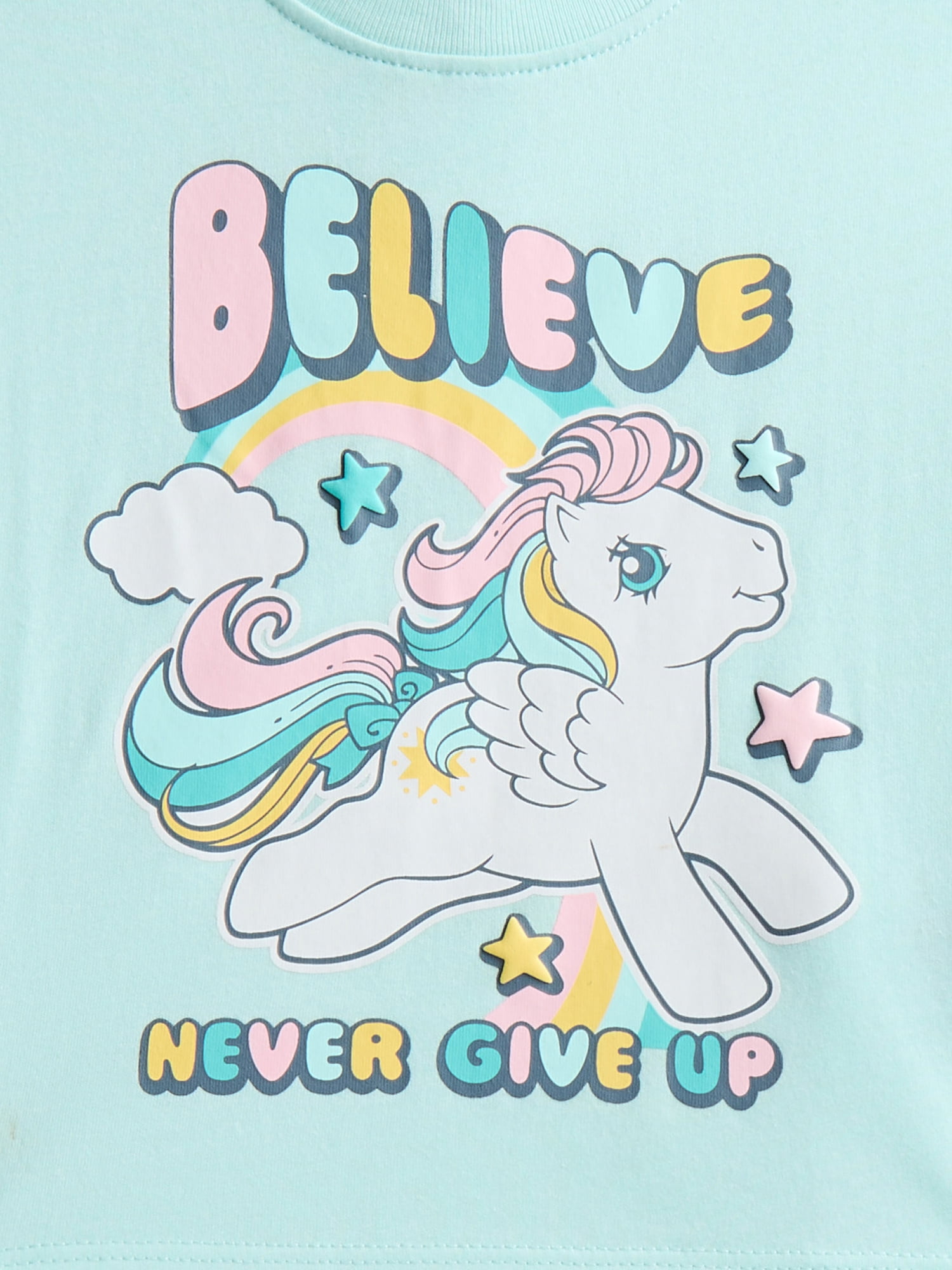 My Little Pony Baby Girls Graphic Tee and Bike Shorts Set, 2-Piece, Sizes 0/3M-24M