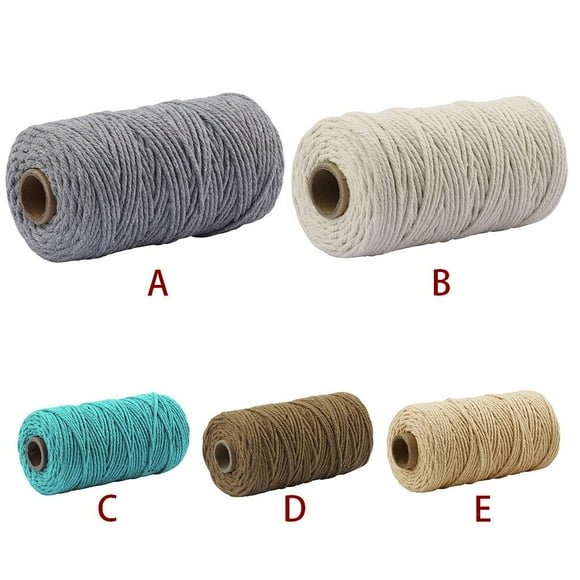 Vaidha Cordon en Macramé pour Suspension Murale 3,5 mm x 100 m