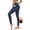 Navy, variant on Rosvigor Fleece Lined Yoga Leggings for Women Thermal Leggings Winter Warm Soft Pants with Pockets for Workout Lounge Travel