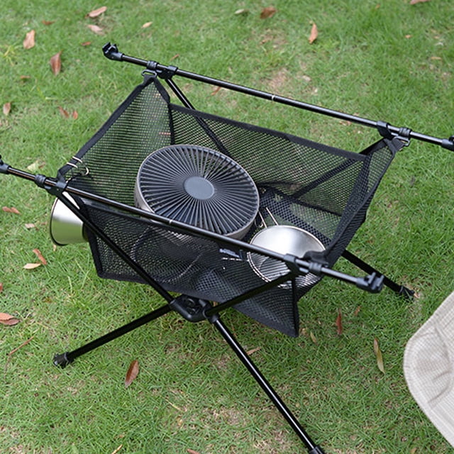 Cesta de malla para escritorio JShteea El nuevo Gran capacidad para Picnic Acampar Pescar