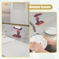 thumbnail image 7 of Unique Bargains Wall Mounted Soap Dish for Shower Wall Soap Box Soap Holder for Bathroom Kitchen Purple, 7 of 7
