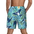 thumbnail image 4 of Fotbe Flying Swallows Men’s Swim Trunks Quick Dry Swim Shorts Board Shorts with Mesh Lining-XX-Large, 4 of 9