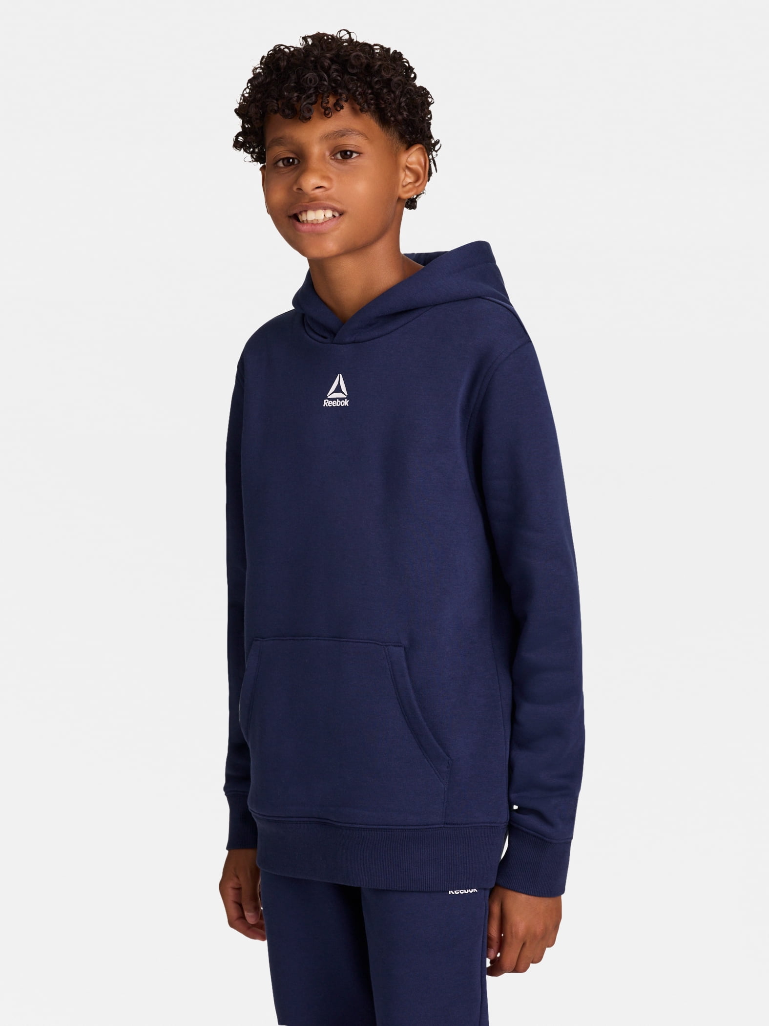 Reebok Kid's Unisex Athletic Game Day Sport Core Hoodie & Jogger, 2-Piece Set, Sizes 4-18