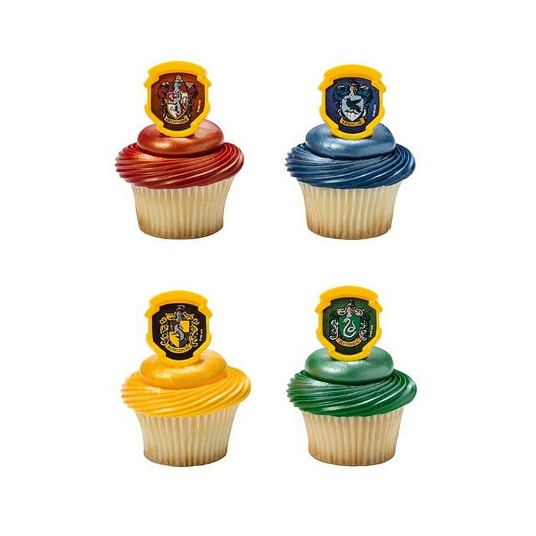 hogwarts-houses-cupcake-toppers-and-liners-by-taradactile-60-count-walmart-com
