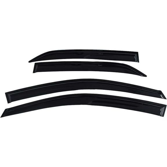 SEBLAFF 4 x Window Visors Vent Rain Guards For 2009 2010 2011 2012 2013 Toyota Corolla