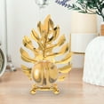 thumbnail image 3 of DINHEAROM Crystal Ball Ornament Golden 1 Set 5.78x1.77x1.77in, 3 of 5
