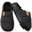 Black, variant on Knivor Quilted Fuzzy Open Back House Slippers for Men Winter Warm Platform Non Slip Cozy Lined Indoor Bedroom Slippers Large Size