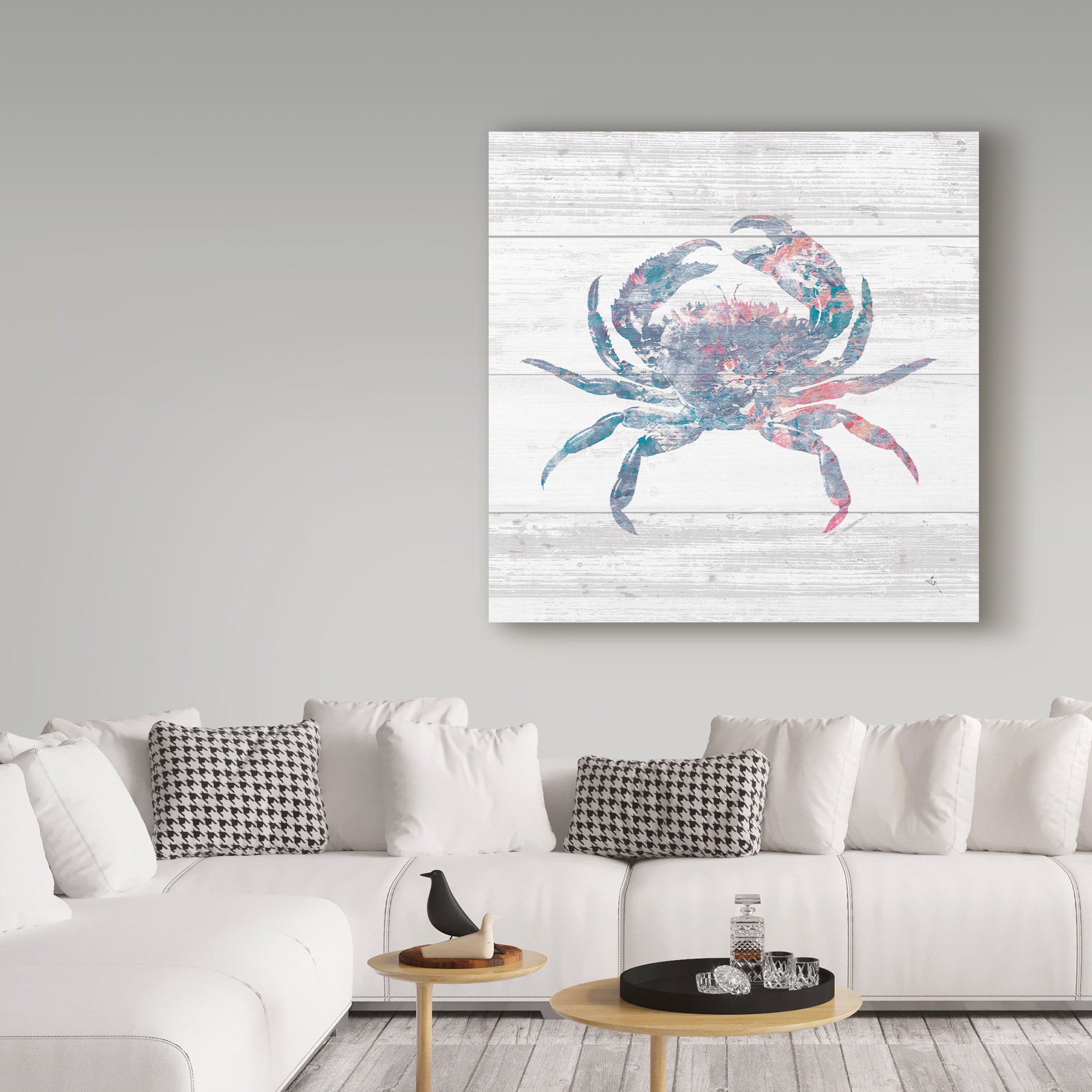Trademark Fine Art 'Ocean Life I' Canvas Art by Sarah Adams