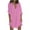Hot Pink 3/4 Sleeve Swimsuit Cover Ups Clearance, variant on BSDJILFG 3/4 Sleeve Cardigan for Women Summer Lightweight Swimsuit Cover Ups Dressy Shirt Dress Button Down Collar Blouse for Beach Vacation with Pockets
