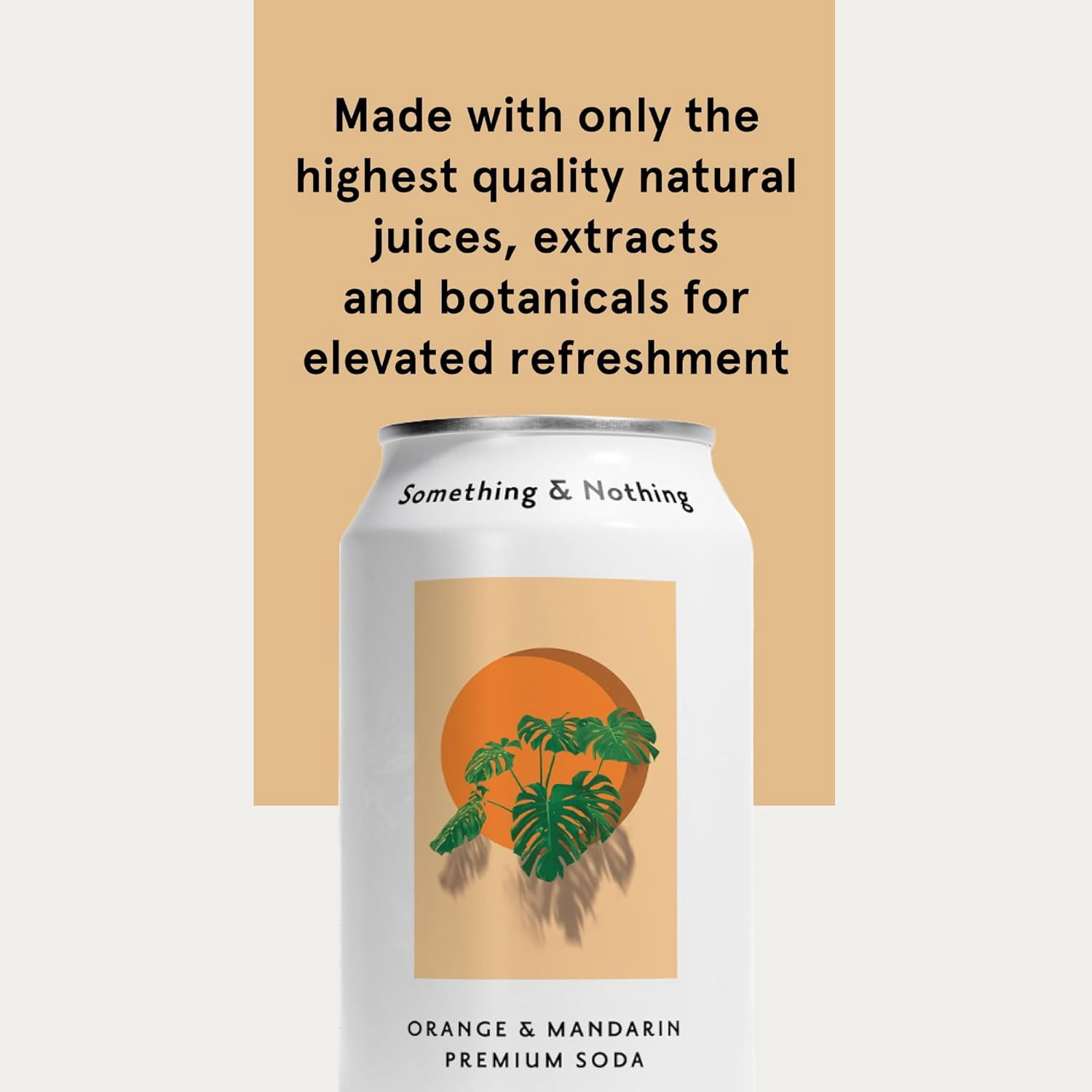Orange & Mandarin Premium Soda