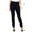 Black, variant on ABATAB Pants for Women with Pockets High Waisted Yoga Comfy Business Pants Stretchy Ankle Length Work Office Trousers