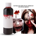 thumbnail image 3 of Sangre Falsa, Maquillaje De La Herida Roja Fácil De Limpiar Para Los Cortes, 3 of 7