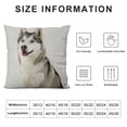thumbnail image 5 of Cute dog Pattern Pillowcase, Short Plush Square Pillowcase,Bedroom,Sofa Cushion Cover, 5 of 5