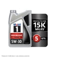 thumbnail image 4 of (5 pack) Mobil 1 High Mileage Full Synthetic Motor Oil 5W-30, 5 Quart, 4 of 9