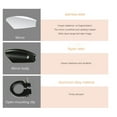 thumbnail image 2 of relayinert Bike Rearview Lamp Professional Bicycles Front Mirror Replacement Fittings Type 3 1Set, 2 of 6