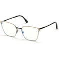 thumbnail image 6 of TOM FORD FT5574 B 021 White Clear Lens Metal blue filter 55mm Women's Eyeglasses, 6 of 6