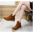 thumbnail image 4 of Classic Anti-Slip Ankle Snow Booties Warm Fur Lining Boots Keep Warm, Cold Resistant - Various Styles are Available, 4 of 8