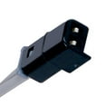 thumbnail image 3 of Genuine AC Delco For Chevy C2500/K2500 1995 Connectors | Black | Square-Shaped | 2 Female Terminal | For Corner Index Tab Speaker, 3 of 4