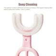 thumbnail image 3 of 3 Pcs Brosse à Dents Unisexe 2-6 Ans PP Portable Mignonne Lavable Réutilisable Brosse à Dents Manuelle Outil de Lavage des Dents Intérieur Maison Toilette Rose, 3 of 9
