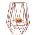 thumbnail image 2 of Candelabros de metal Candelabros geométricos Vela Linterna Configuración de mesa para el hogar, 2 of 4