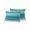White Teal, variant on Waterproof Outdoor Throw Pillows with Inserts 12"x20" Set of 2, Teal Turquoise Aqua Ombre Soft Decorative Pillowcases for Couch Bedroom, Contemporary Abstract Lines Pillow Covers for Sofa Living Room