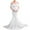 White, variant on Women Pregnants Maternity Photography Props Short Sleeve Solid Dress