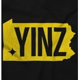 thumbnail image 2 of Yinz Philadelphia Pittsburgh PA Womens Slim Fit Graphic Tee Brisco Brands X, 2 of 5