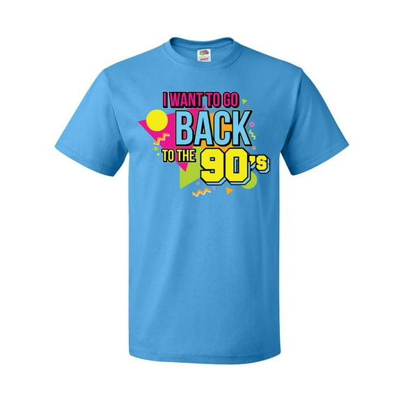 Inktastic I Want to Go Back to the 90's T-Shirt