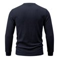 thumbnail image 6 of MiYuan Mens Quarter Zip Shirts Casual Winter Fall Knit Textured Long Sleeve Shirt Beach Vacation Stretchy Golf Shirts, 6 of 7