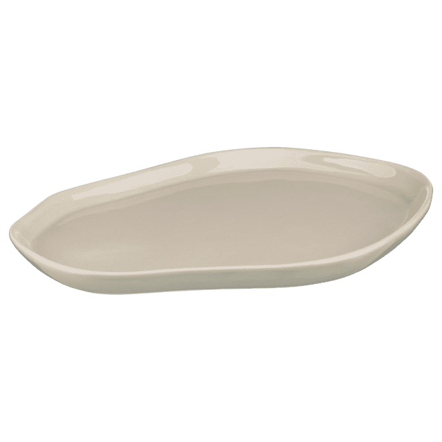 Bouclair Cream Organic Pebble Catch-All Dish