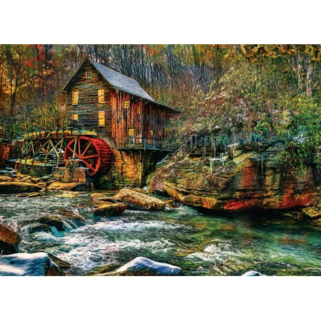 UPC: 0709786066025 | Willow Creek Press Old Mill 1000-Piece Puzzle