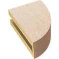 thumbnail image 6 of 3"W x 6"D x 9"H Classic Durham Rough Cedar Woodgrain TimberThane Corbel, Primed Tan, 6 of 6