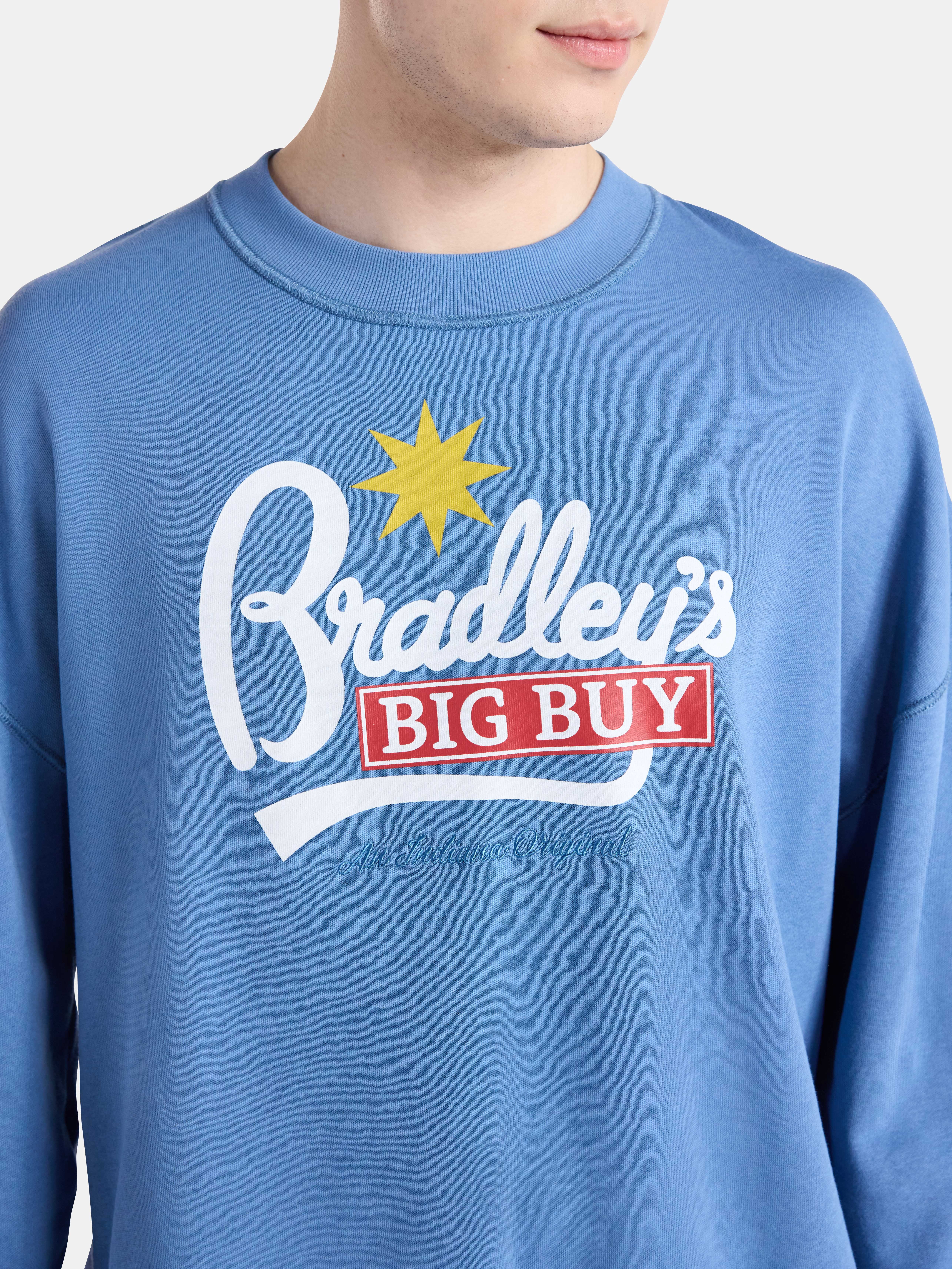 Netflix Stranger Things Bradley’s Graphic Sweatshirt from No Boundaries, Men’s and Big Men’s