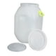 thumbnail image 4 of Contenedor de almacenamiento de alimentos tipo barril de agua, versátil, de amplia apertura y resistente con tapa. 25 litros, 4 of 9