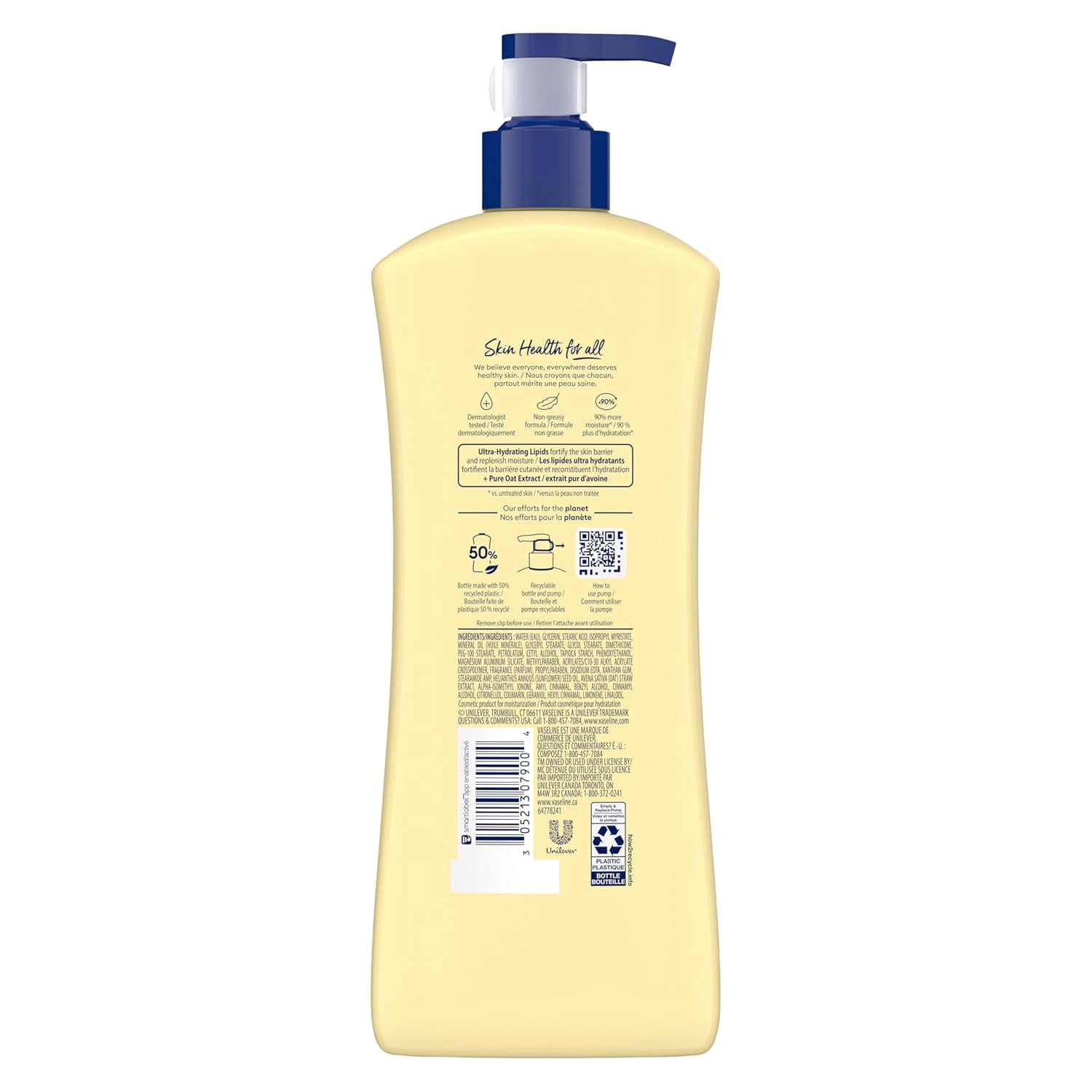 Vaseline Intensive Care Nourishing Moisture Body Lotion, 20.3 oz, 3 Pack
