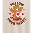 thumbnail image 3 of Care Bears - Follow Your Heart  - Women's Oversized Graphic T-Shirts, 3 of 5