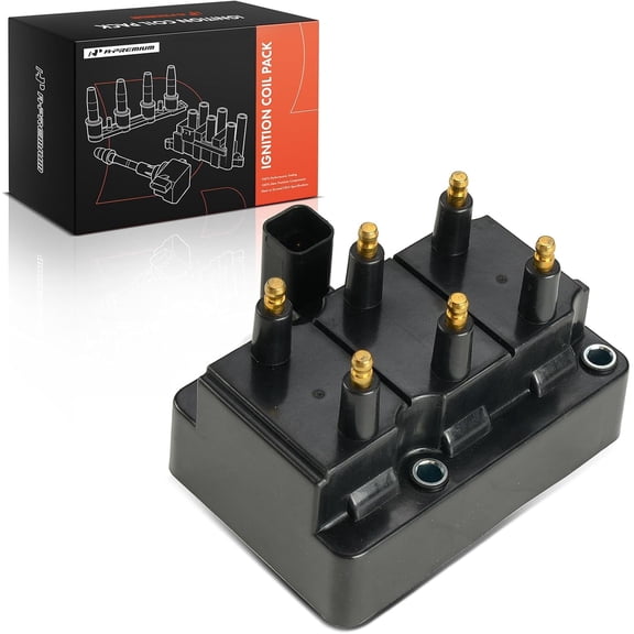 A-Premium Ignition Coil Compatible with Chryslr Town & Country New Yorker Dodge Caravan Eagle Plymouth Voyager V6 3.3L 3.5L 3.8L Fits select: 1998 DODGE GRAND CARAVAN SE/SPORT