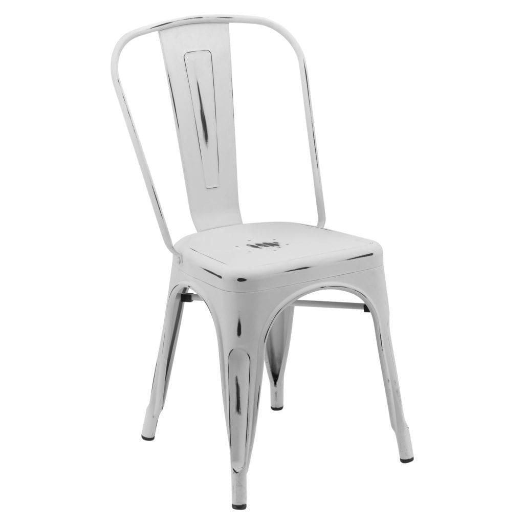 Plata Décor Imports Antique Finish Armless Dining Chair