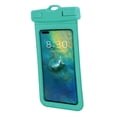 thumbnail image 2 of Funda impermeable para teléfono celular Funda protectora para teléfonos de hasta 7.2 pulgadas TPU Soporte para teléfono celular subacuático IPX8 con Azul, 2 of 9