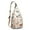 Beige-12, variant on Vintage Horse Sling Backpack - Rainbow Unicorn Print Shoulder Bag for Travel (Rural Foal Design, Organized Multi-Pocket)