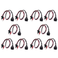 thumbnail image 1 of 10X Car MPPS V18 Version V18.12.3.8 Breakout Tricore Cable ECU Programming Multi-Connector OBD 16PIN Bench Pinout Cable,10 x OBD Cable,Black, 1 of 5