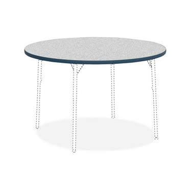 Lorell Activity Tabletop 48" Round Gray/Navy 99922