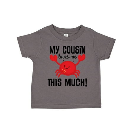 

Inktastic My Cousin Loves Me Boys Gift Toddler Boy or Toddler Girl T-Shirt