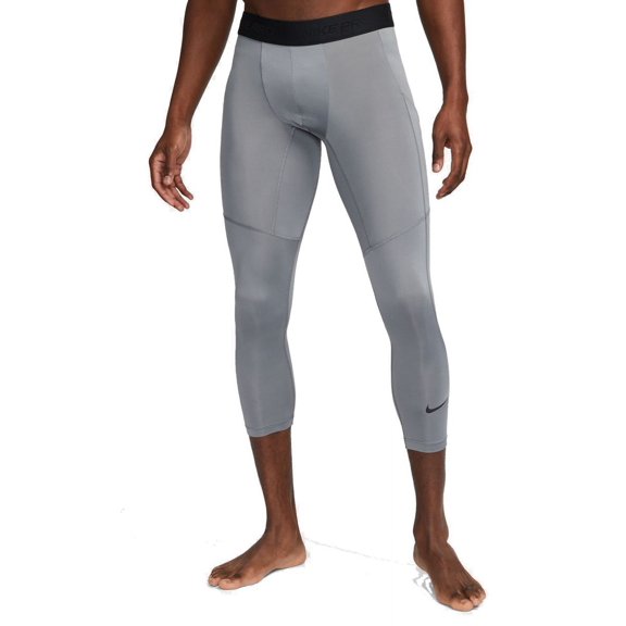 Nike Pro Men's Dri-FIT 3/4-Length Fitness Tights Color: Smoke Grey/Black Size: M