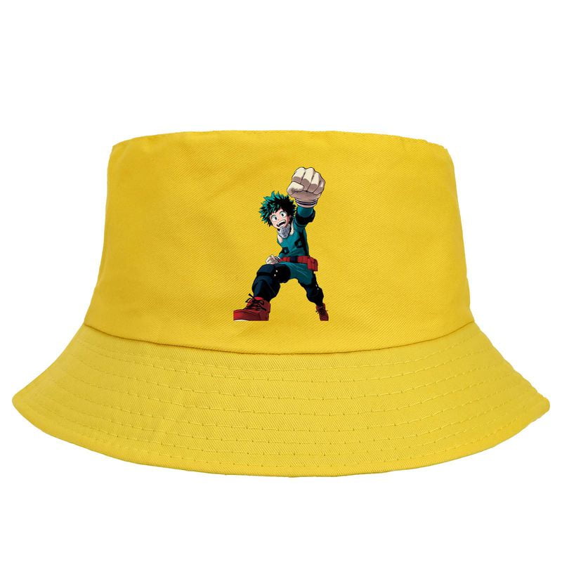 Hero Academia Anime Bucket Hat Cotton 